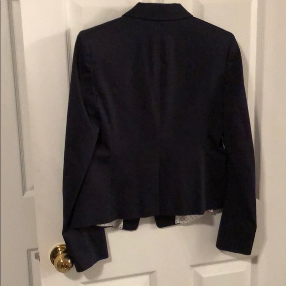 Ann Taylor navy blue blazer - Picture 3 of 8